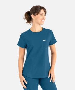 Womens Tuckable Round Neck Top 5005