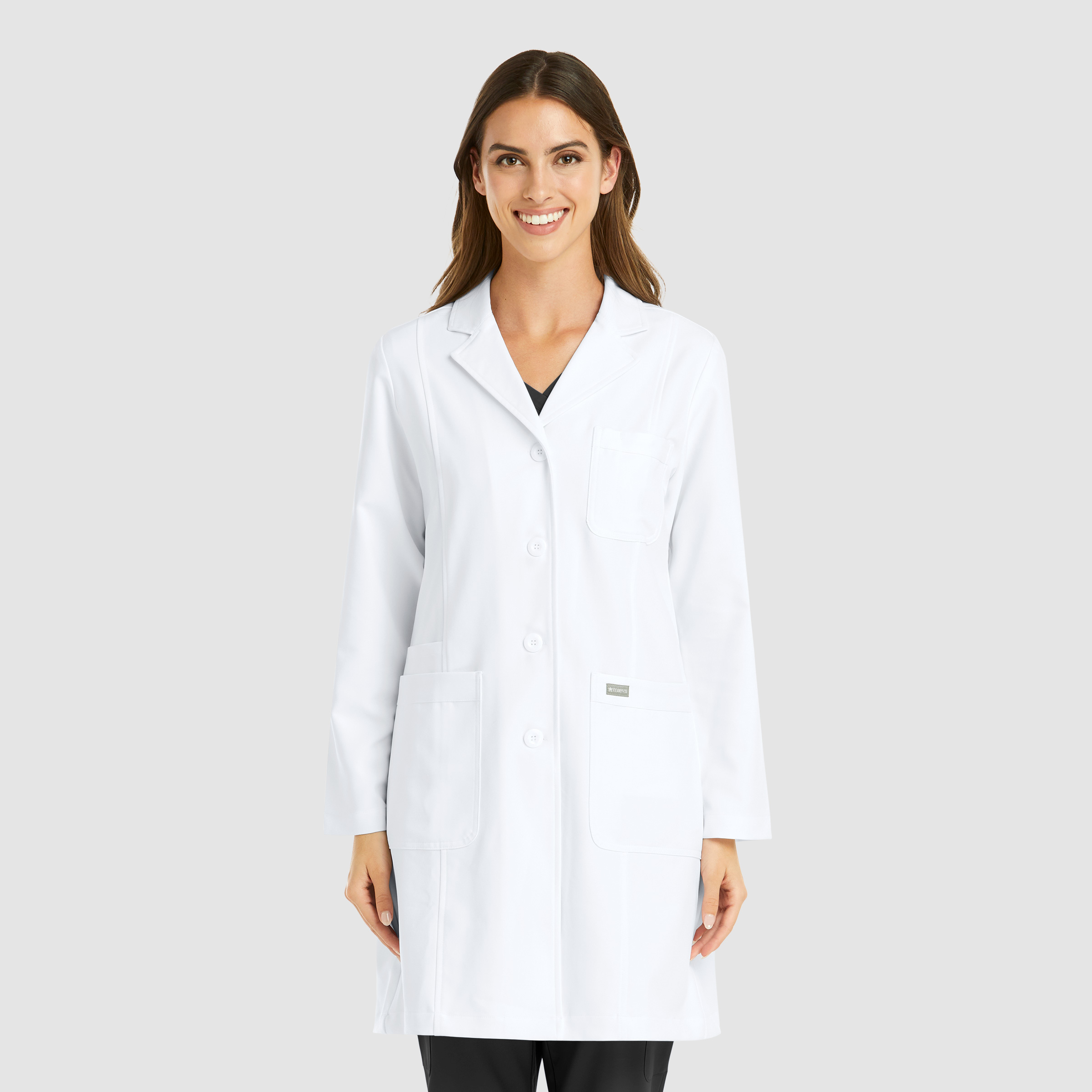 Womens Full Length Lab Coat 5071