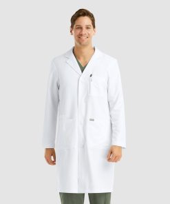 Mens Full Length Lab Coat 5871