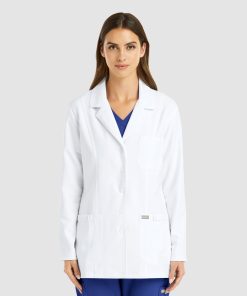 Womens Snap Consultation Lab Coat 5973