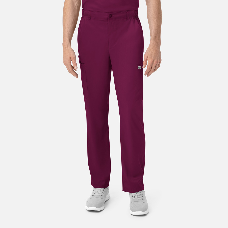 Mens Half Elastic Waistband Pant 6851T Tall