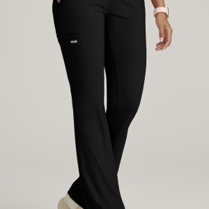 Grey's Anatomy Knit Stretch Women's Swift Knit 5-Pocket V-Waistband Pant