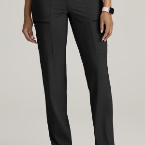 Grey's Anatomy Knit Stretch Momentum Women's 6-Pocket Straight Leg Pant